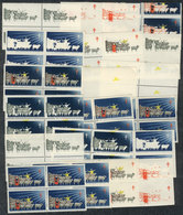 NETHERLANDS: FIGHT AGAINST TUBERCULOSIS: 1965 Issue, Original Block Of 4 + Other 18 Perforated And Imperforate Blocks Of - Andere & Zonder Classificatie