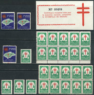 HONDURAS: FIGHT AGAINST TUBERCULOSIS: 27 Cinderellas Issued In 1959 And 1961, VF Quality! - Honduras