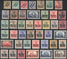 GERMAN MOROCCO: Interesting Lot Of Used Or Mint Stamps, Almost All Of Excellent Quality, Perfect To Start This Chapter O - Marokko (kantoren)