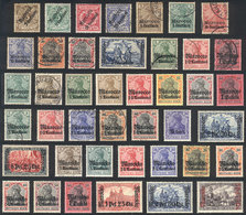 GERMAN MOROCCO: Interesting Lot Of Used Or Mint Stamps, Almost All Of Excellent Quality, Perfect To Start This Chapter O - Deutsche Post In Marokko