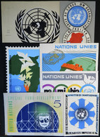 UNITED NATIONS: Circa 1960, 7 Original Artist's Drawings Of Unadopted Designs, Varied Topics, All Of Uruguayan Artist An - Verzamelingen & Reeksen