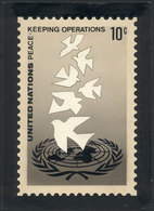 UNITED NATIONS - NEW YORK: Unadopted Artist Design (year 1975) For The Issue "Peace Keeping Operations" (10c. Stamp, Sc. - Otros & Sin Clasificación