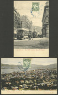 NEW ZEALAND: WELLINGTON: 2 Old Postcards With Very Good Views, Excellent Quality! - Nuova Zelanda