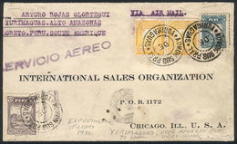 PERU: MAR/1932 YURIMAGUAS - USA, Cover Sent By Airmail To Lima (with Arrival Mark Of 14/MARCH), Yurimaguas Is A Town In  - Perú
