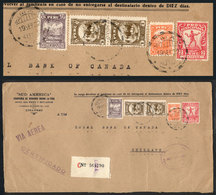 PERU: 19/SE/1932 Lima - Chiclayo, Registered Airmail Cover Franked With 2.60S. + 2c. Cinderella Pro-Desocupados, Excelle - Peru