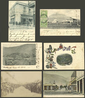 PERU: 19 Old Used Postcards, Almost All With Spectacular Views Of Towns (some Very Rare), Good Editors, VF General Quali - Peru