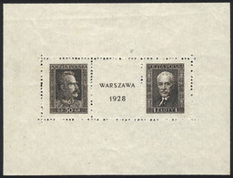 POLAND: Sc.251, 1928 Warzawa Philatelic Exposition, Very Fresh, VF Quality! - Andere & Zonder Classificatie