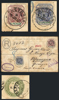 TRANSVAAL: 4p. Envelope For Registered Mail Uprated With 2½p. + 3p., Sent From Pretoria To Managua (NICARAGUA) On 14/JUN - Transvaal (1870-1909)