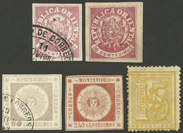 URUGUAY: Small Lot Of Classic Stamps, Most Of Fine Quality, Scott Catalog Value US$150+ - Uruguay