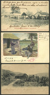 URUGUAY: 3 Old Postcards With Views Of Rural Life, Rural Houses, Etc., VF! - Uruguay