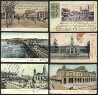 URUGUAY: MONTEVIDEO: About 40 Old Postcards With Very Good Views, Varied Editors (some Very Rare), Fine General Quality, - Uruguay