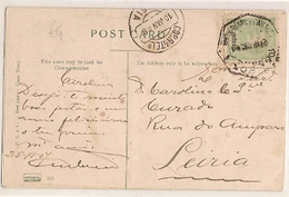 Portugal & Circulated, Great Britain Ultramar, Natal, Mountain Scenery, Angola To Leiria Portugal (955) - Brieven En Documenten