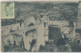 Portugal 1907 - Ruinas Capella De Nossa Senhora Da Penna - Karte Nach Brüssel       [ALT  0105] - Autres & Non Classés