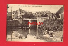 56 Morbihan ROHAN Pont Sur Le Canal Lavandières - Rohan