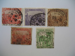 Tunisie Lot  Oblitération  Choisies de Feriana   Avec Aminci  Voir Scan - Used Stamps