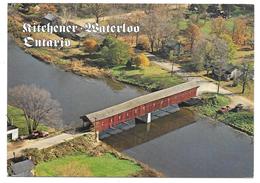 ONTARIO - CANADA - Kitchener Waterloo - West Montrose Covered Bridge ... Kissing Bridge - Kitchener