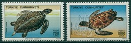 Turquie - 1989 - Yt 2619/2620 - Tortues De Mer - ** - Ongebruikt