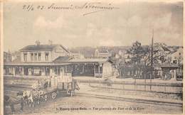 93-ROSNY-SOUS-BOIS- VUE GENERALE DU FORT ET DE LA GARE - Rosny Sous Bois