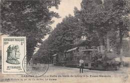 93-GARGAN- HALTE DU TRAIN DE LIVRY A LA FOSSE MAUSOIN - Livry Gargan