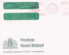 Niederlande 2 Freistempel Herzogenbosch -  S'Hertogenbosch, Provinzhaus Und Wappen Von Brabant -  Meterstamp, EMA - Maschinenstempel (EMA)