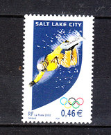 Francia - 2002. Sci: Free Style. Fresh, MNH - Winter 2002: Salt Lake City