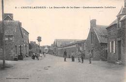 Châtelaudren         22        Descente De La Gare. Cantonnement Letellier          (voir Scan) - Châtelaudren