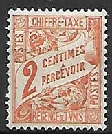 TUNISIE    -   Timbre -Taxe   -  1901.   Y&T N° 27 *. - Portomarken