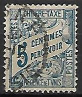 TUNISIE    -   Timbre -Taxe   -  1901.   Y&T N° 28 Oblitéré. - Timbres-taxe