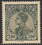 Portugal – 1910 King Manuel II 200 Réis Mint Stamp - Ungebraucht