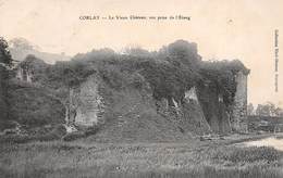 Corlay          22       Le Vieux Château.  Vue Prise De L'étang         2  (voir Scan) - Otros & Sin Clasificación