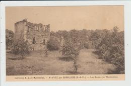 SAINT WITZ - VAL D'OISE - INSTITUTION NOTRE DAME DE MONTMELIAN - LES RUINES DE MONTMELIAN - Saint-Witz