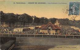 93-SAINT-OUEN- CHAMP DE COURSES ,LES PARIEURS A LA PELOUSE - Saint Ouen