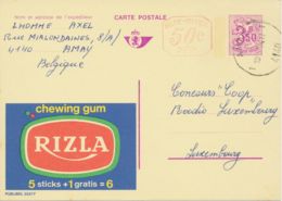 BELGIUM AMAY 1 4140 SC 1974 (Postal Stationery 3,50 + 0,50 F, PUBLIBEL 2557 F) - Andere & Zonder Classificatie