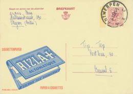 BELGIUM ANTWERPEN A C X SC 1969 (Postal Stationery 2 F, PUBLIBEL 2332 N) - Andere & Zonder Classificatie