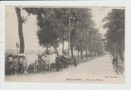 SURVILLIERS - VAL D'OISE - ROUTE DE FLANDRE - ATTELAGE - Survilliers