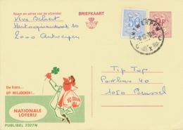 BELGIUM ANTWERPEN C C X SC 1970 (Postal Stationery 2 F + 0,50, PUBLIBEL 2327 N) - Autres & Non Classés