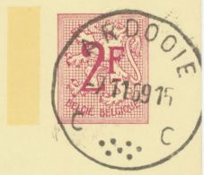 BELGIUM ARDOOIE C SC With Dots1969 (Postal Stationery 2 F, PUBLIBEL 2367N) - Sonstige & Ohne Zuordnung