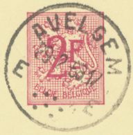 BELGIUM AVELGEM E SC With Dots 1968 (Postal Stationery 2 F, PUBLIBEL 2276 N) - Other & Unclassified