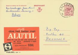 BELGIUM BALEGEM B (now Oosterzele) SC With Dots1969 (Postal Stationery 2 F, PUBLIBEL 2237 V.) - Autres & Non Classés
