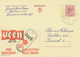 BELGIUM BEERNEM C  SC With Dots1969 (Postal Stationery 2 F, PUBLIBEL 2314 N) - Autres & Non Classés