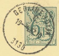 BELGIUM BEGIJNENDIJK 3130 SC 1982 (Postal Stationery 6,50 F, PUBLIBEL 2 7 6 0 N) - Autres & Non Classés
