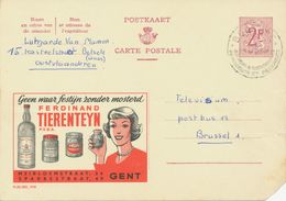 BELGIUM BELSELE / ZIJN BOOM- & ROZENKWEKERIJEN / PEPINIERES & ROSERAIES Sint-Niklaas Postal Stationery 2 F PUBLIBEL 1918 - Sonstige & Ohne Zuordnung