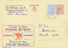 BELGIUM BELSELE C (now Sint-Niklaas) SC With Dots1970 (Postal Stationery 2 F + 0,50 F, PUBLIBEL 2377 N) - Autres & Non Classés