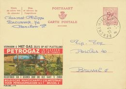 BELGIUM BERCHEM (VL.) B (now Kluisbergen) SC With Dots 1969 (Postal Stationery 2 F, PUBLIBEL 2114) - Sonstige & Ohne Zuordnung