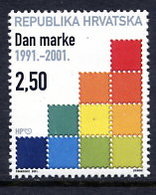 CROATIA 2001 Stamp Day MNH / **.  Michel 582 - Croacia