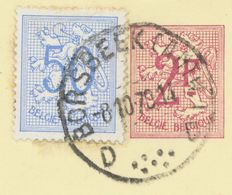 BELGIUM BORSBEEK (ANTW.) D (Type II D Near To Circle) SC With Dots 1970 (Postal Stationery 2 F + 0,50 F, PUBLIBEL 2367N) - Autres & Non Classés