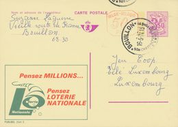 BELGIUM BOUILLON Son Chateua Et Ses Fortes SC 1974 (Postal Stationery 3,50 F + 0,50 F, PUBLIBEL 2541 F.) - Autres & Non Classés