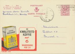 BELGIUM BRUXELLES-BRUSSEL F 4 SC , Also Machine Postmark 1964 (Postal Stationery 2 F, PUBLIBEL 1940) - Autres & Non Classés