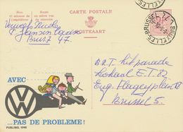 BELGIUM BRUXELLES-BRUSSEL L 7 L SC  1964 (Postal Stationery 2 F, PUBLIBEL 1990) - Autres & Non Classés