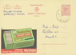 BELGIUM BRUSTEM B (now Sint-Truiden) SC With Dots 1969 (Postal Stationery 2 F, PUBLIBEL 2175) - Other & Unclassified